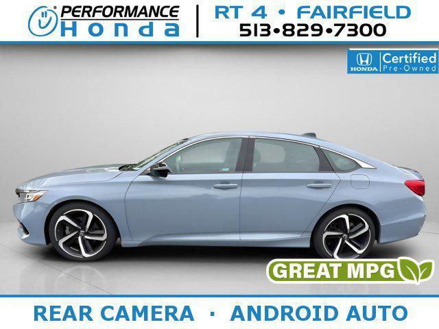 used 2021 Honda Accord car, priced at $23,498