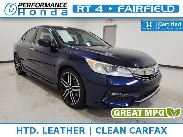 used 2017 Honda Accord car, priced at $15,855