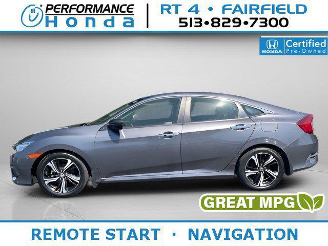 used 2018 Honda Civic car, priced at $23,300