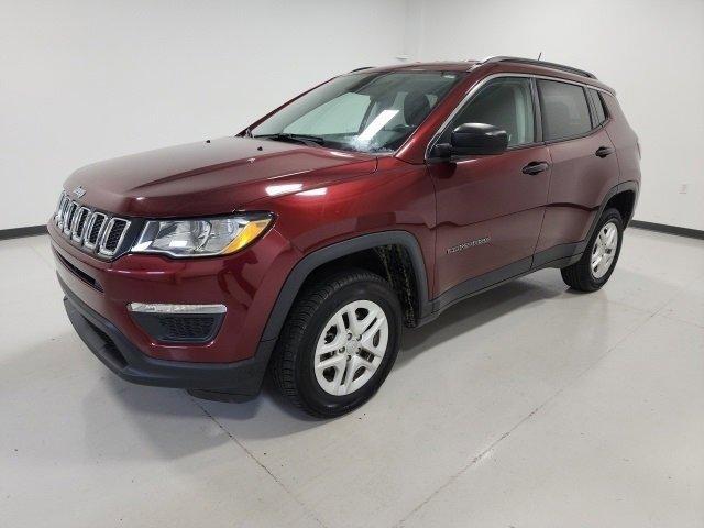 used 2021 Jeep Compass car, priced at $18,345