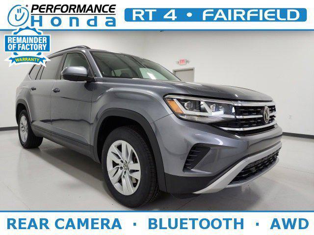 used 2021 Volkswagen Atlas car, priced at $23,480