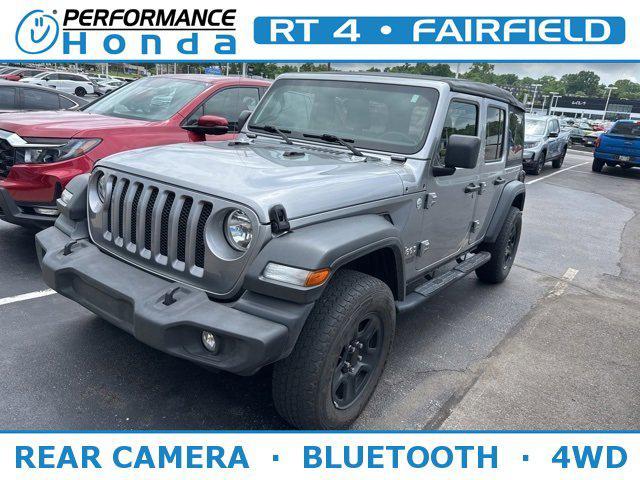 used 2021 Jeep Wrangler Unlimited car, priced at $28,490
