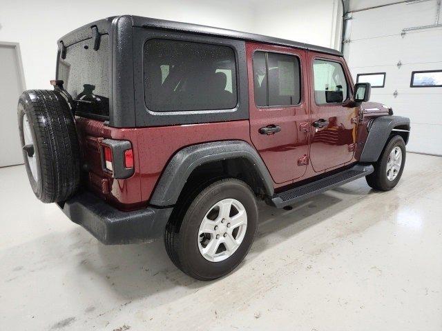 used 2021 Jeep Wrangler Unlimited car, priced at $29,158