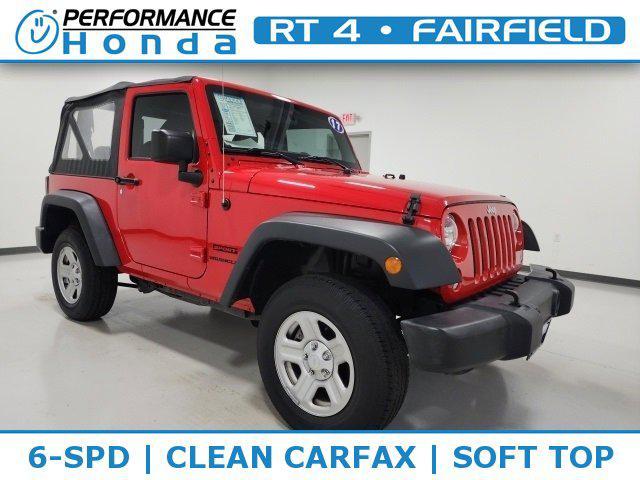 used 2017 Jeep Wrangler car, priced at $21,452