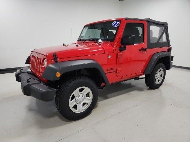 used 2017 Jeep Wrangler car, priced at $21,452