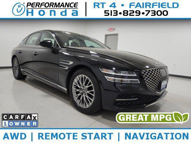 used 2022 Genesis G80 car, priced at $25,725