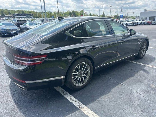 used 2022 Genesis G80 car, priced at $27,800