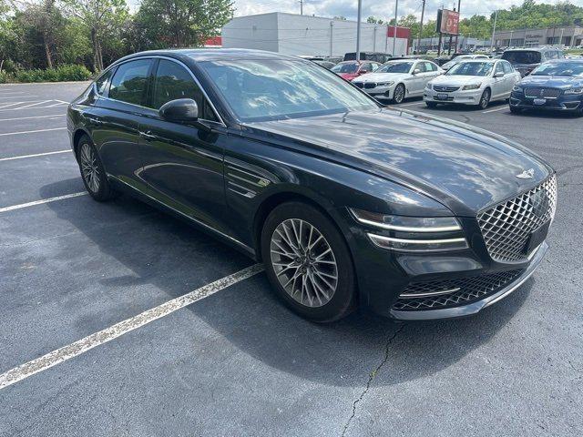 used 2022 Genesis G80 car, priced at $27,800