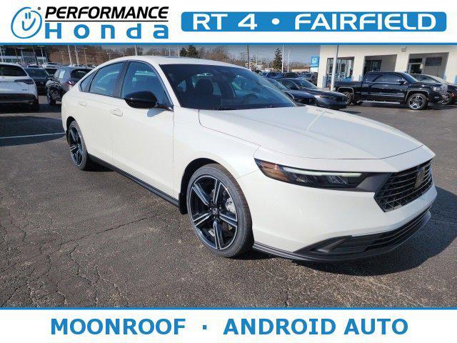 new 2025 Honda Accord Hybrid car, priced at $33,655