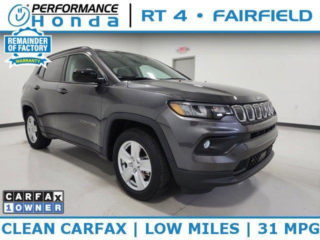 used 2022 Jeep Compass car, priced at $20,998