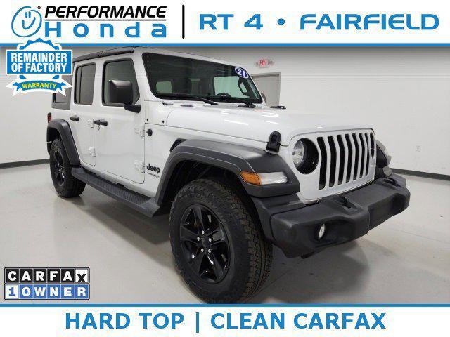 used 2021 Jeep Wrangler Unlimited car, priced at $27,989