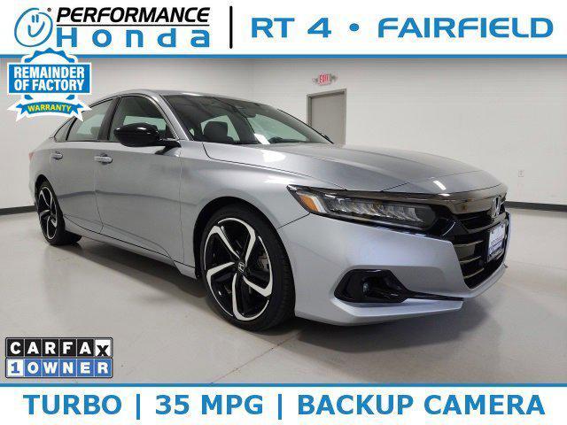 used 2021 Honda Accord car, priced at $24,810