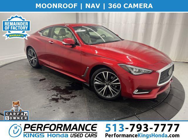 used 2021 INFINITI Q60 car, priced at $31,944