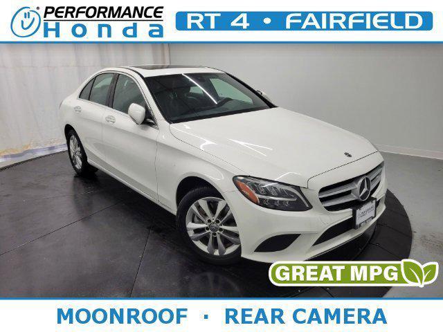 used 2019 Mercedes-Benz C-Class car, priced at $18,600