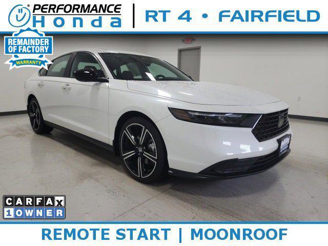 used 2023 Honda Accord Hybrid car, priced at $27,283