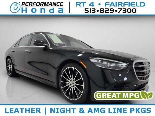 used 2022 Mercedes-Benz S-Class car, priced at $56,999