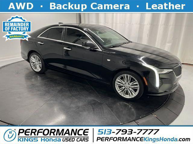 used 2021 Cadillac CT4 car, priced at $27,844