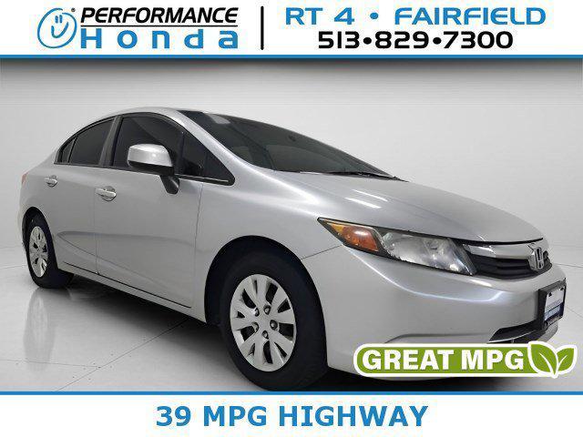 used 2012 Honda Civic car, priced at $8,936