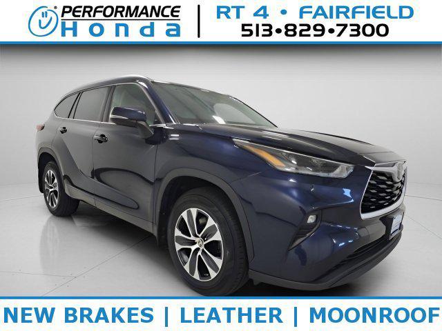 used 2021 Toyota Highlander car, priced at $30,436