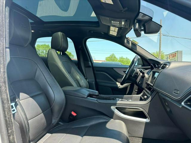 used 2018 Jaguar F-PACE car, priced at $24,555