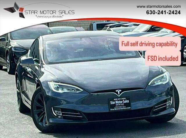 used 2020 Tesla Model S car, priced at $34,799