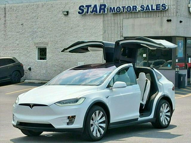used 2020 Tesla Model X car, priced at $39,985