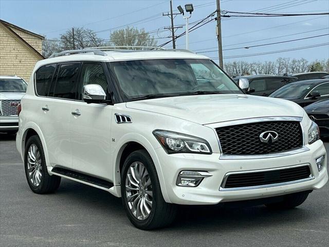 used 2017 INFINITI QX80 car, priced at $22,499