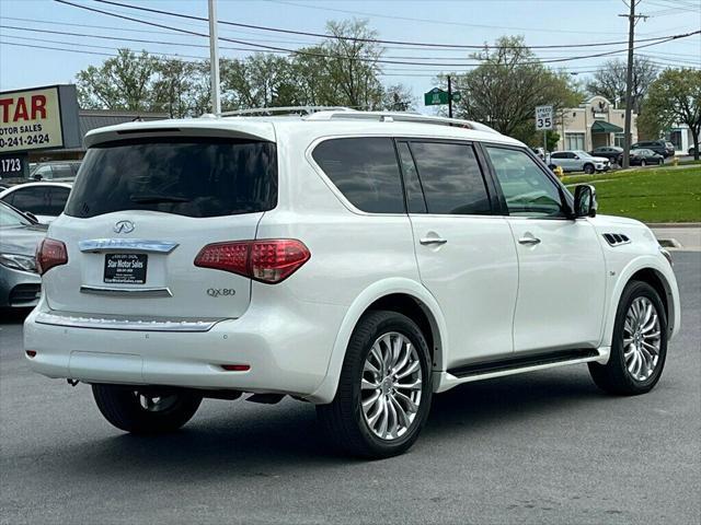 used 2017 INFINITI QX80 car, priced at $22,499