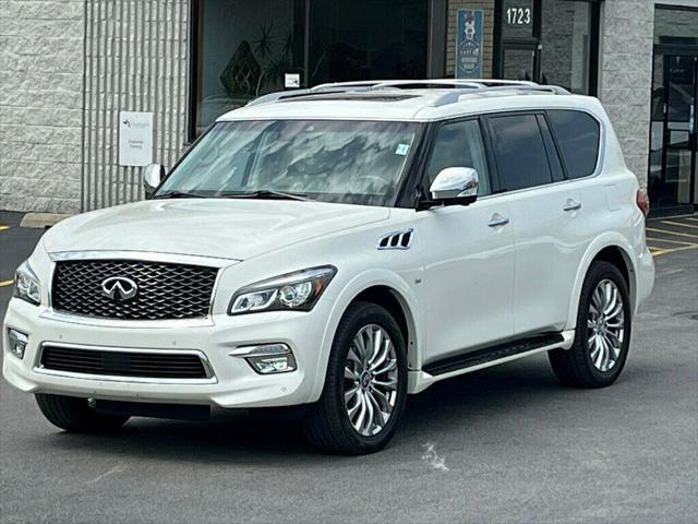 used 2017 INFINITI QX80 car, priced at $22,499