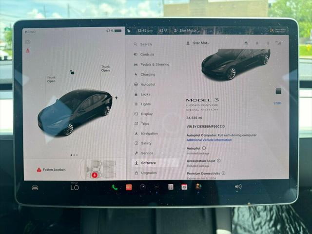used 2021 Tesla Model 3 car, priced at $29,555