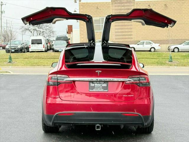 used 2020 Tesla Model X car, priced at $44,984