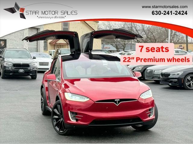 used 2020 Tesla Model X car, priced at $40,980