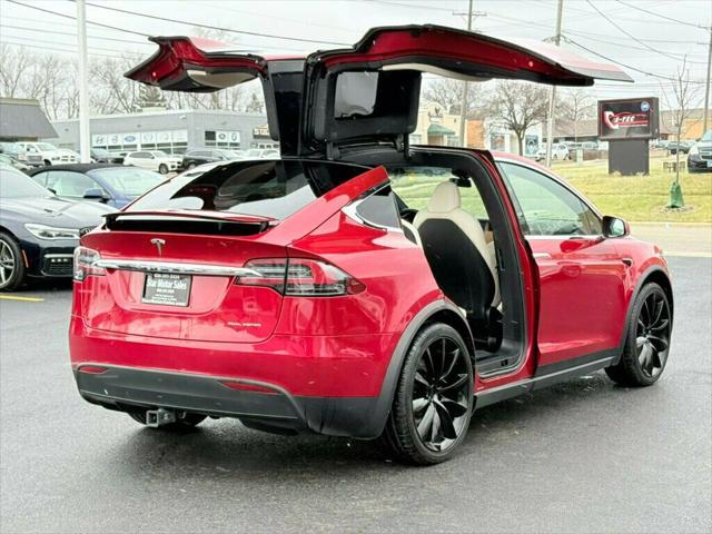 used 2020 Tesla Model X car, priced at $44,984