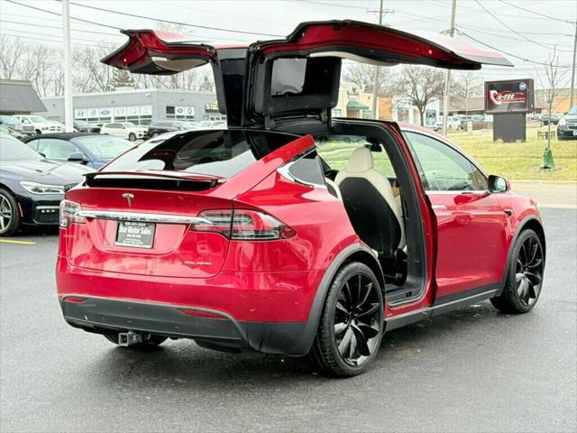 used 2020 Tesla Model X car, priced at $39,983