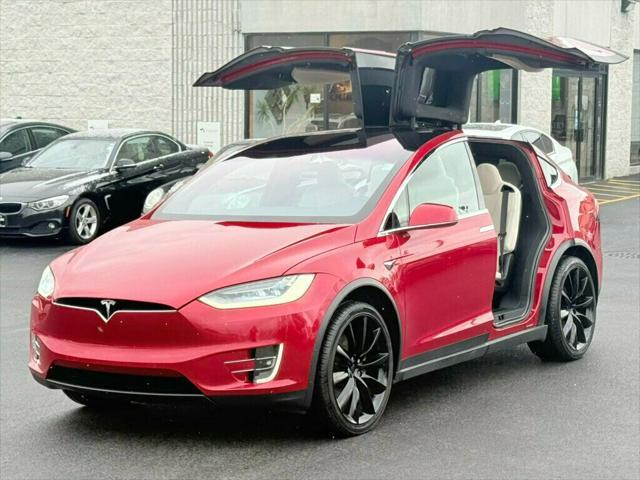 used 2020 Tesla Model X car, priced at $44,984