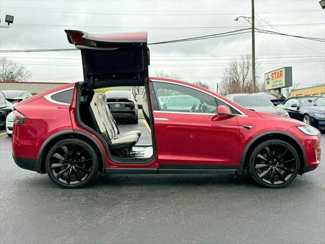 used 2020 Tesla Model X car, priced at $44,984