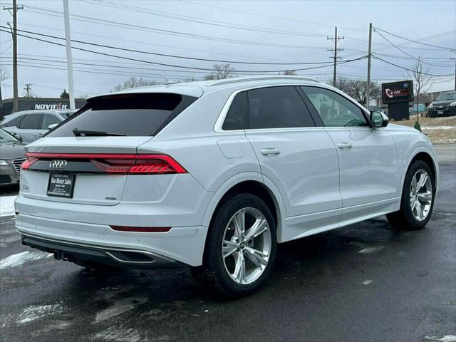 used 2019 Audi Q8 car, priced at $31,295