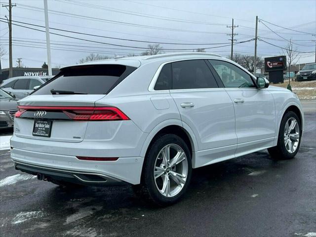 used 2019 Audi Q8 car, priced at $32,555