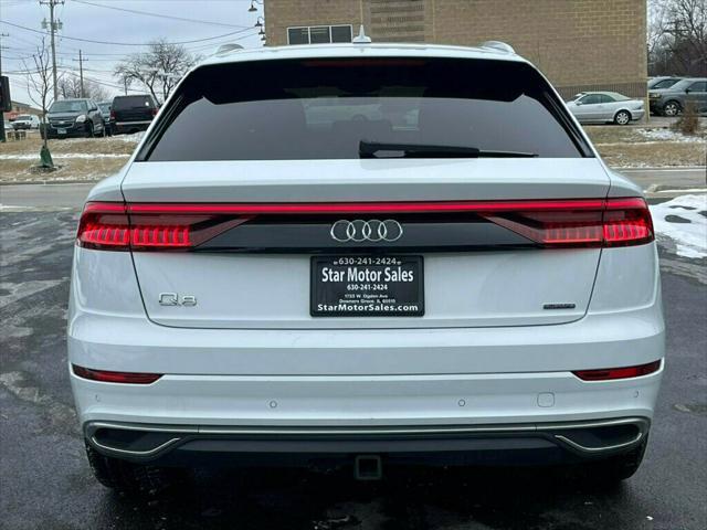 used 2019 Audi Q8 car, priced at $31,295