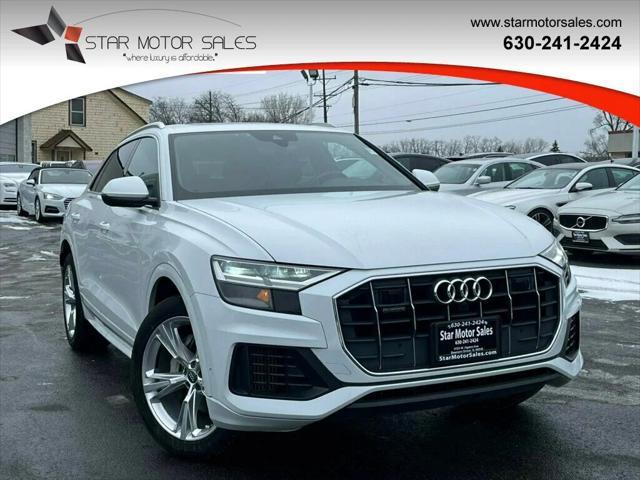 used 2019 Audi Q8 car, priced at $32,555