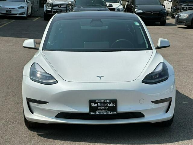 used 2022 Tesla Model 3 car, priced at $27,497