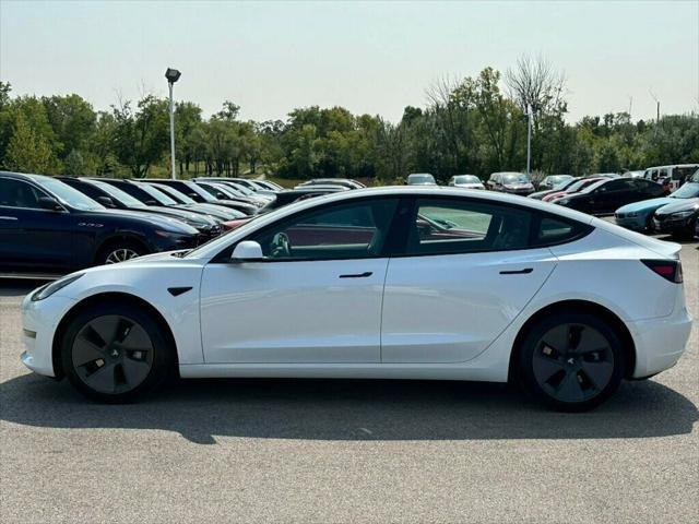 used 2022 Tesla Model 3 car, priced at $27,497