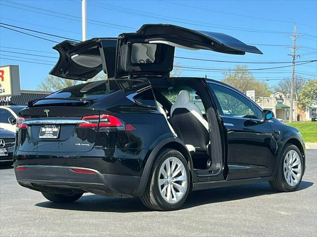 used 2021 Tesla Model X car, priced at $42,888