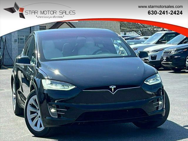 used 2021 Tesla Model X car, priced at $42,888