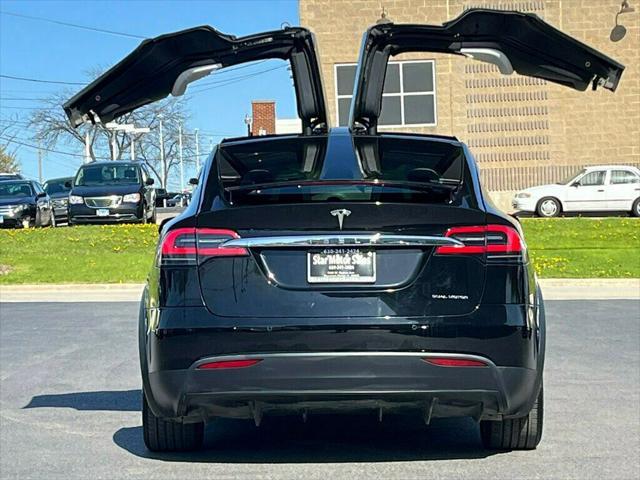 used 2021 Tesla Model X car, priced at $42,888