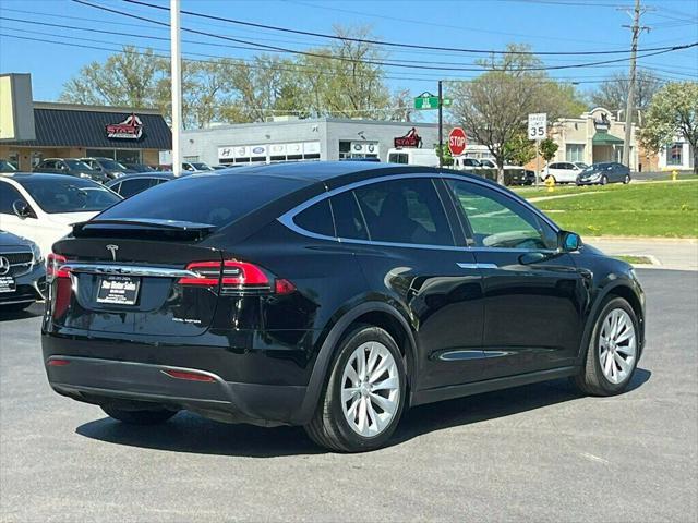 used 2021 Tesla Model X car, priced at $42,888