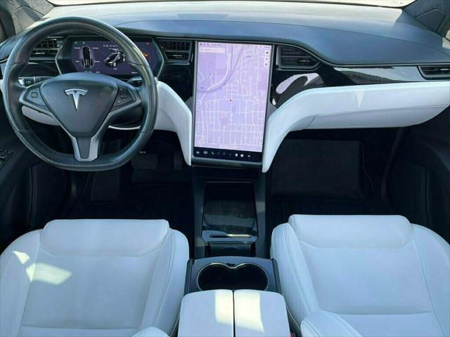 used 2021 Tesla Model X car, priced at $42,888