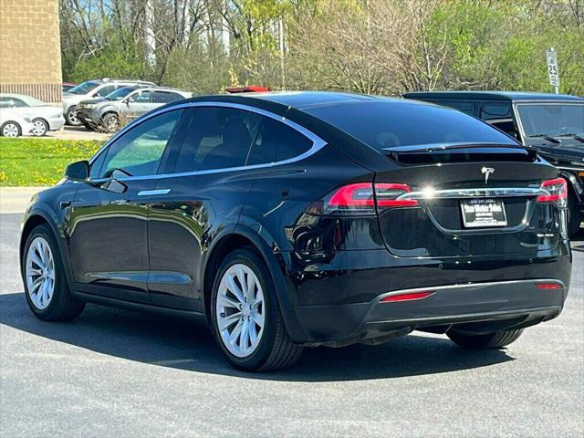 used 2021 Tesla Model X car, priced at $42,888