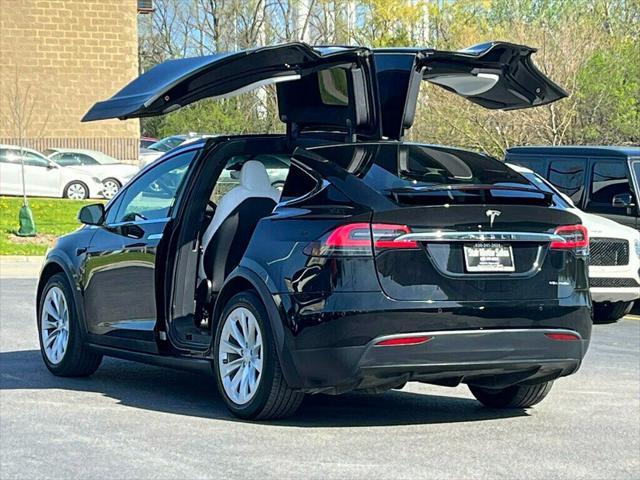 used 2021 Tesla Model X car, priced at $42,888