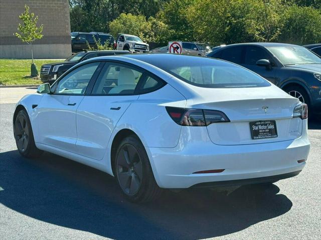 used 2022 Tesla Model 3 car, priced at $25,985